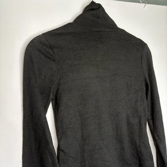 Black Turtleneck Long Sleeve Top - Picture 7 of 7
